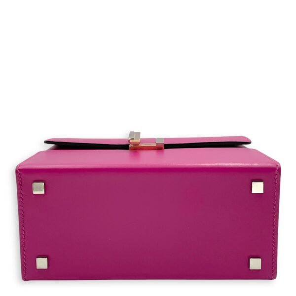 Cinhetic Box Rose Pourpre in Tadelakt, Permabrass & Palladium hardware - Image 5