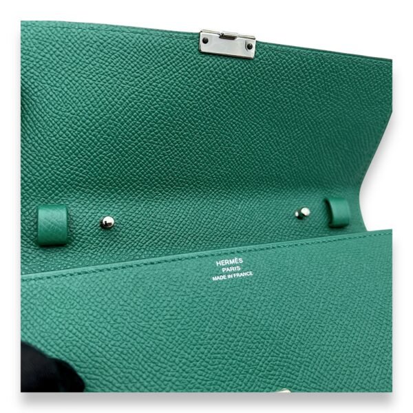 Clic H 16 Strap Green in Epsom, Palladium hardware - Image 8