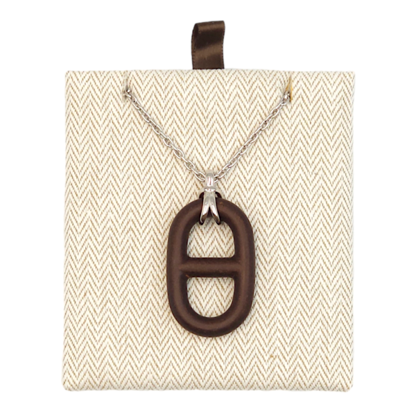 Collier Chaine D'ancre Dulcanium Brown Necklace - Image 2