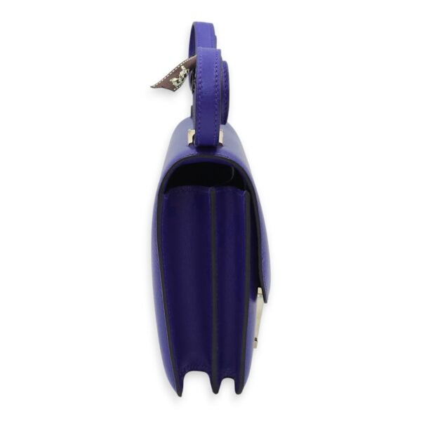 Constance 18 Blue Electric in Tadelakt, Palladium hardware - Image 5