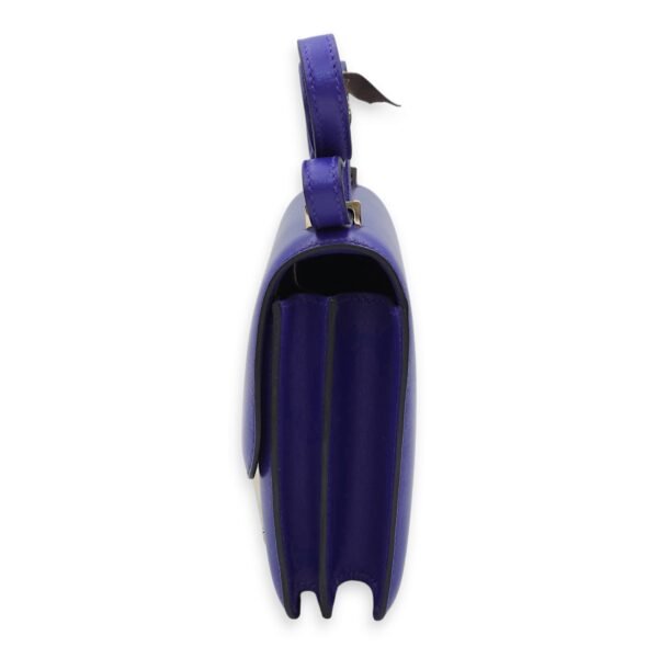 Constance 18 Blue Electric in Tadelakt, Palladium hardware - Image 6