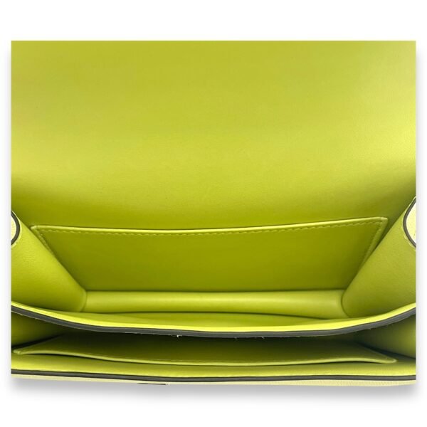 Constance 18 Jaune Bourgeon in Chevre Leather, Palladium hardware - Image 11