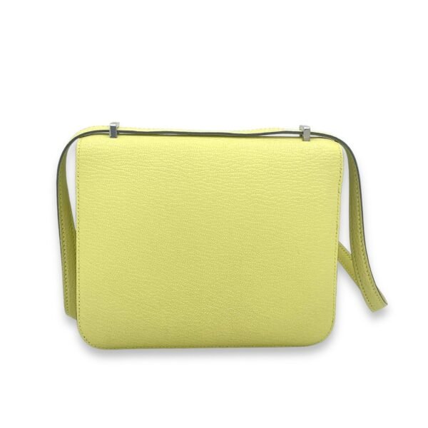 Constance 18 Jaune Bourgeon in Chevre Leather, Palladium hardware - Image 2