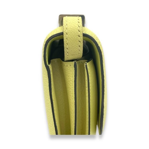 Constance 18 Jaune Bourgeon in Chevre Leather, Palladium hardware - Image 8