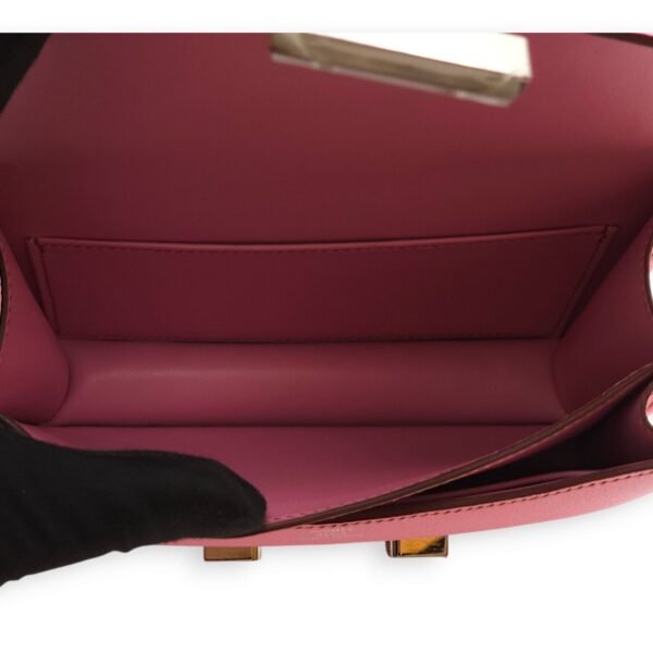 Constance 18 Pink in Epsom, Palladium hardware - Image 6