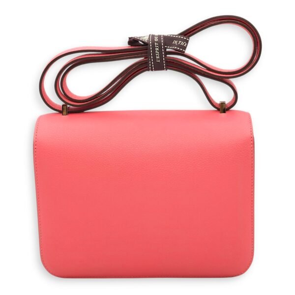 Constance 18 Rose Azalee in Evercolor, Palladium hardware - Image 3