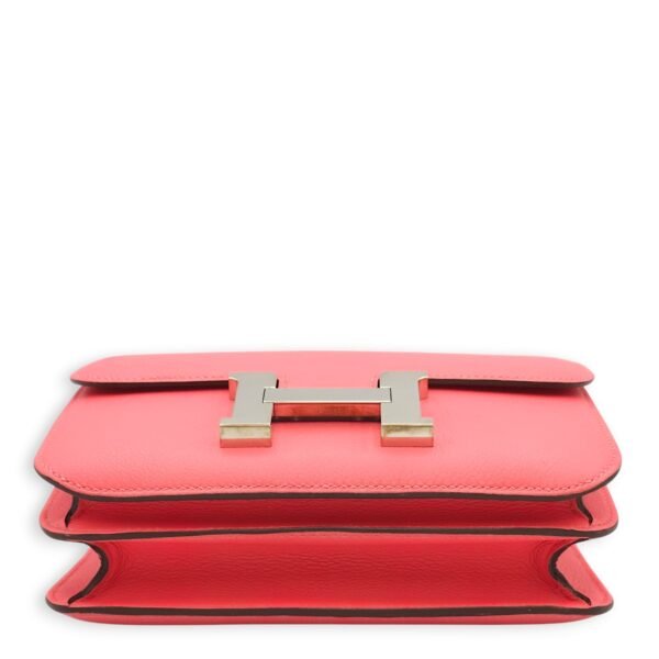 Constance 18 Rose Azalee in Evercolor, Palladium hardware - Image 6