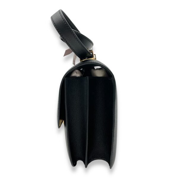 Constance 24 Black in Epsom, Gold hardware - Image 4