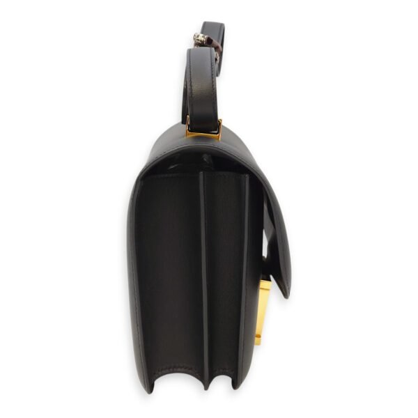 Constance 24 Black in Swift, Gold hardware - Image 5