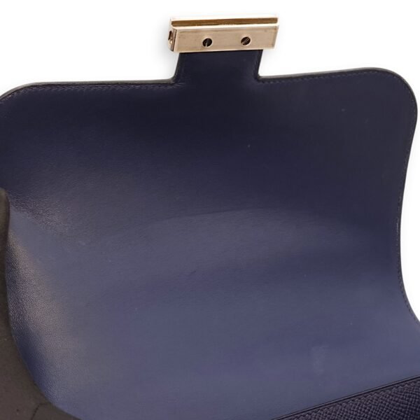 Constance 24 Blue Sapphire in Epsom, Palladium hardware - Image 11