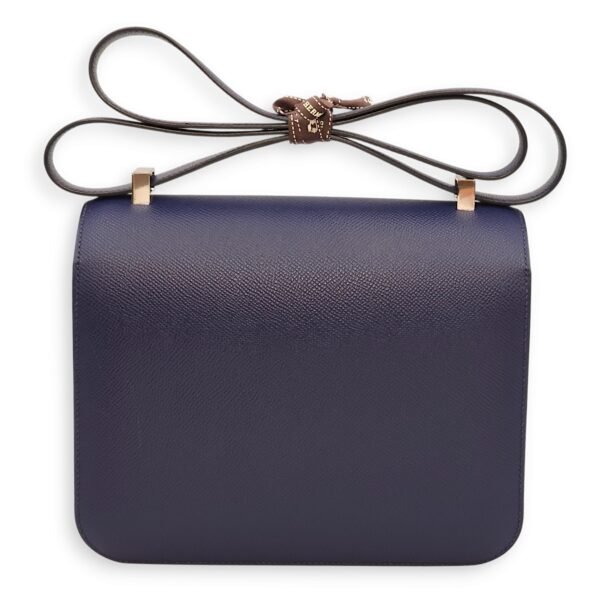 Constance 24 Blue Sapphire in Epsom, Palladium hardware - Image 5