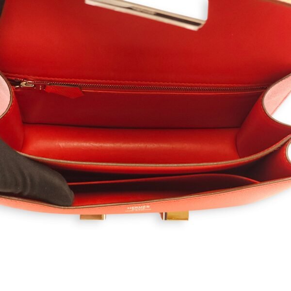 Constance 24 Rouge De Coeur in Epsom, Enamel hardware - Image 11