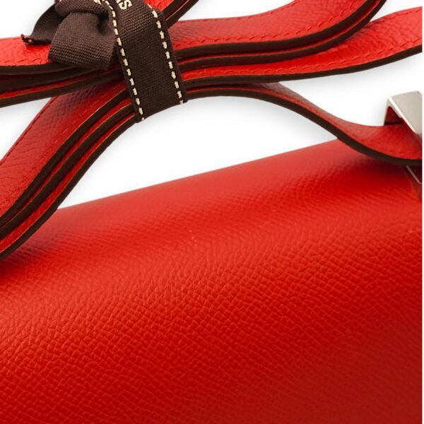 Constance 24 Rouge De Coeur in Epsom, Enamel hardware - Image 4