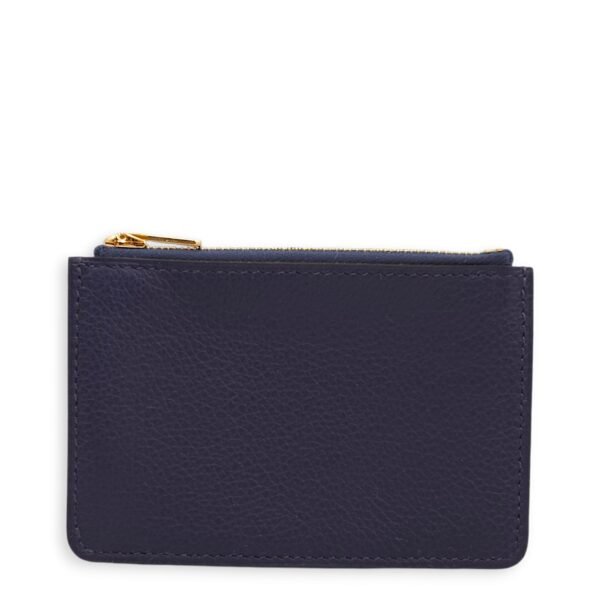 Constance Slim Verso Rouge Sellier/Blue Sapphire Wallet in Evercolor, Gold hardware - Image 3