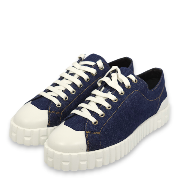 Cross 39.5 Blue Sneakers in Denim - Image 2