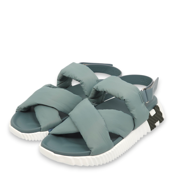 Electric 38.5 Blue Pinede Sandals in Goat Leather - Image 2