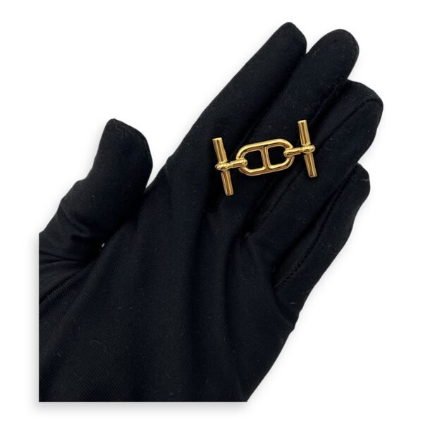 Encre 75cm Bicolor Maroon in Epsom, Gold hardware - Image 8