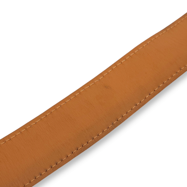 Etriviere 85cm by 32mm Jaune Belt in Matte Porosus, Palladium hardware - Image 6