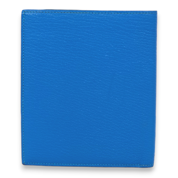 Evelyne Blue Mykonos Wallet in Chevre Mysore - Image 2