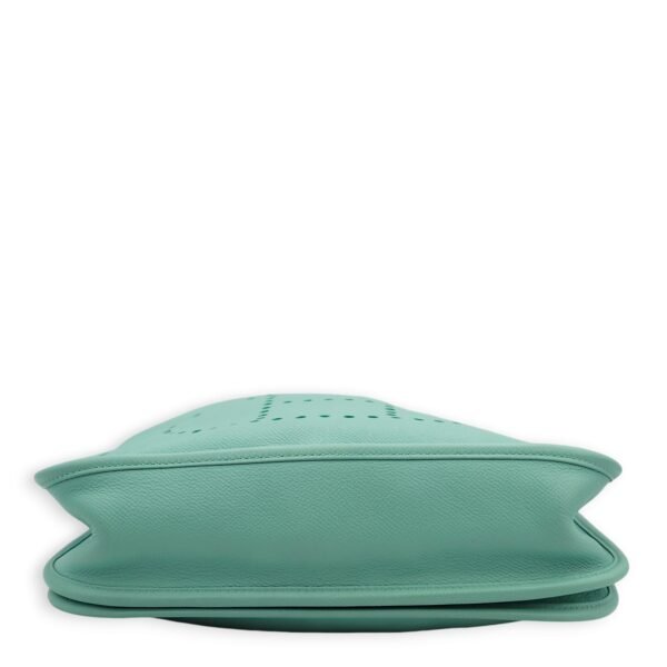 Evelyne III PM Blue Atoll in Epsom, Palladium hardware - Image 11