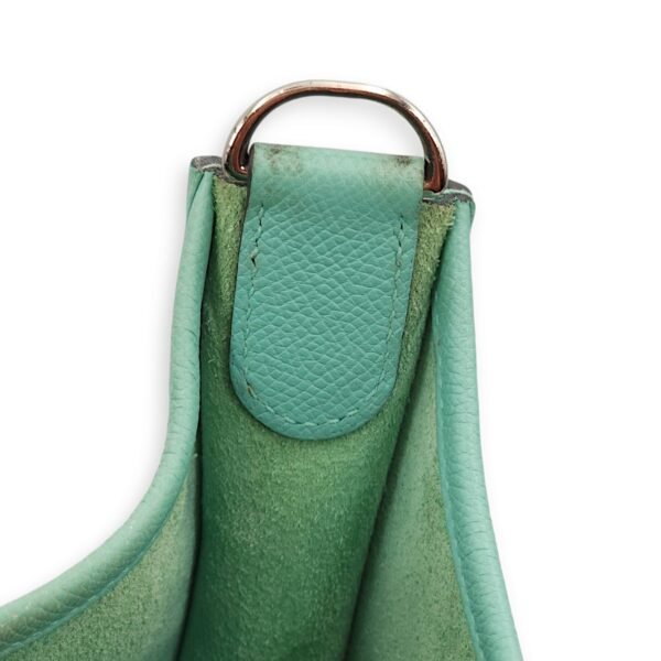 Evelyne III PM Blue Atoll in Epsom, Palladium hardware - Image 2