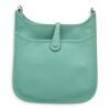 Evelyne III PM Blue Atoll in Epsom, Palladium hardware - Image 8