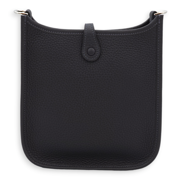 Evelyne Mini Caban/Rose Extreme (Strap) in Clemence, Palladium hardware - Image 2