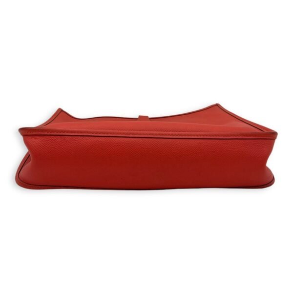 Evelyne PM Rouge Pivoine in Epsom, Palladium hardware - Image 5