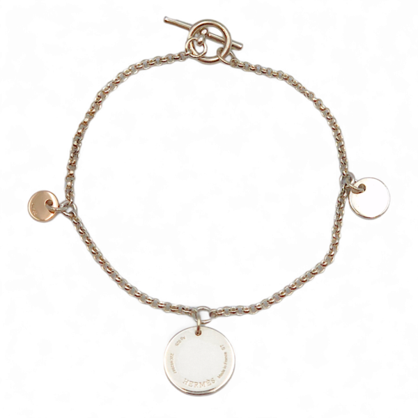 Ex Libris ST Silver Bracelet - Image 2