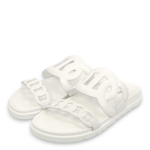 Extra 39 Blanc Sandals in Calfskin - Image 2