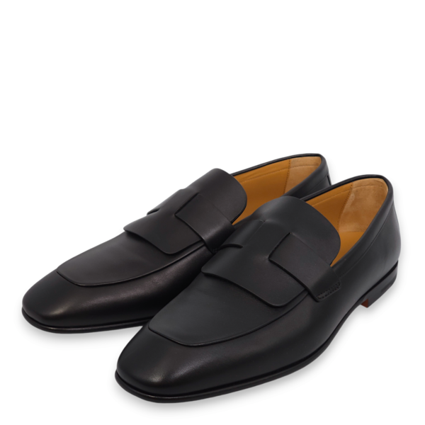 Fancy 42.5 Black Loafers in Calfskin - Image 2