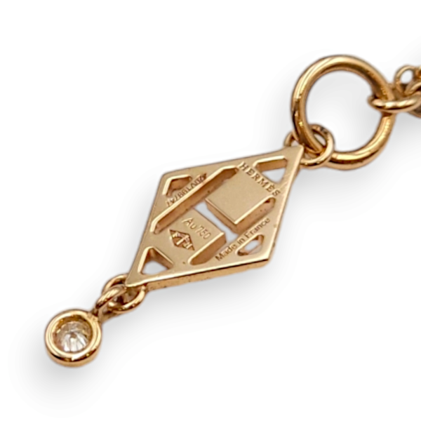 Gamade 1 Diamond, 0.03 Carat Necklace in Rose Gold - Image 3