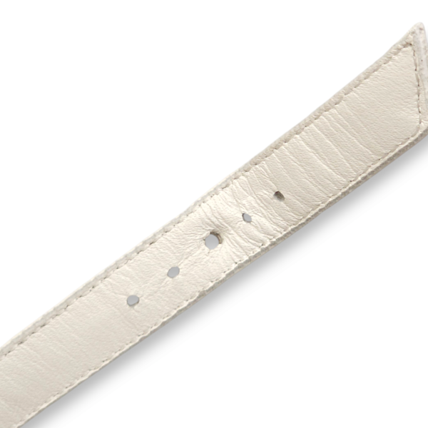 Harmonie 35.5 Blanc Sandals in Calfskin, Palladium hardware - Image 3