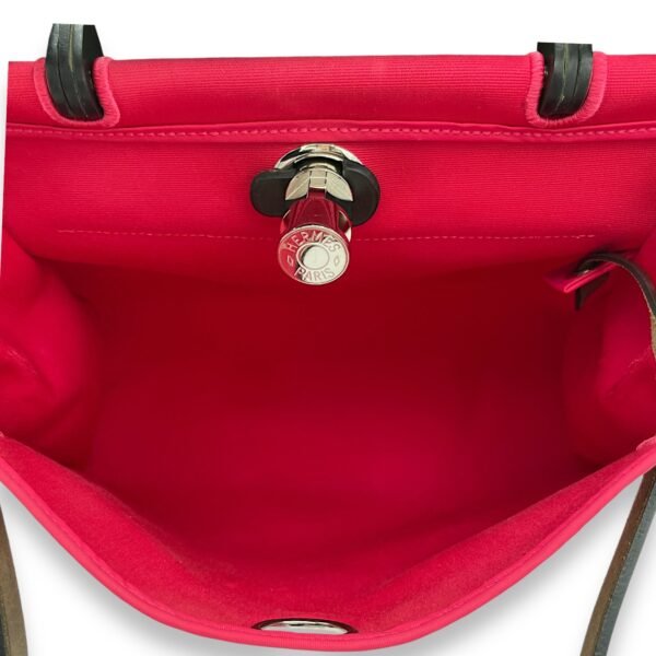 Herbag 30 Pink in Canvas, Palladium hardware - Image 11