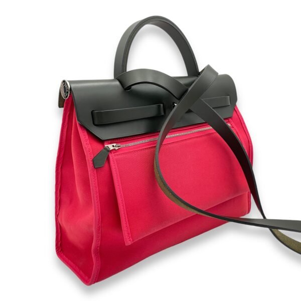 Herbag 30 Pink in Canvas, Palladium hardware - Image 4