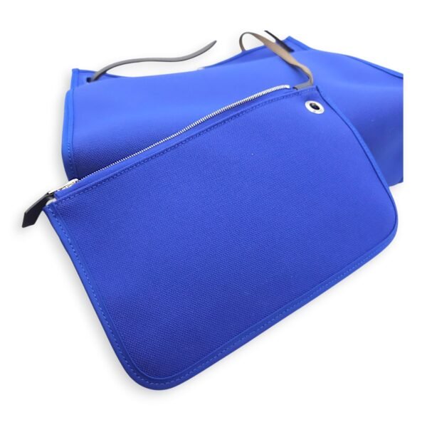 Herbag 31 Blue Electric in Toile, Palladium hardware - Image 12