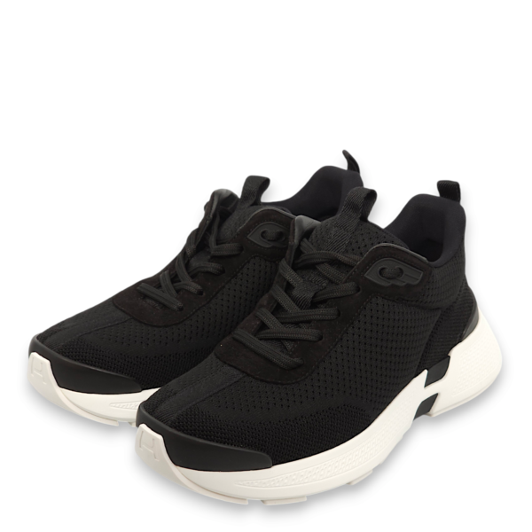 Heros 38 Black Sneakers in Technique - Image 2