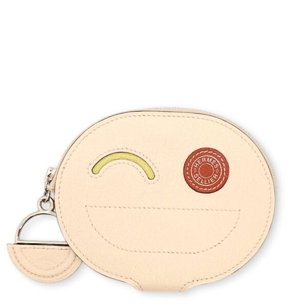 In The Loop Wink Nata/Jaune Card Holder in Chevre Mysore, Palladium hardware - Image 2