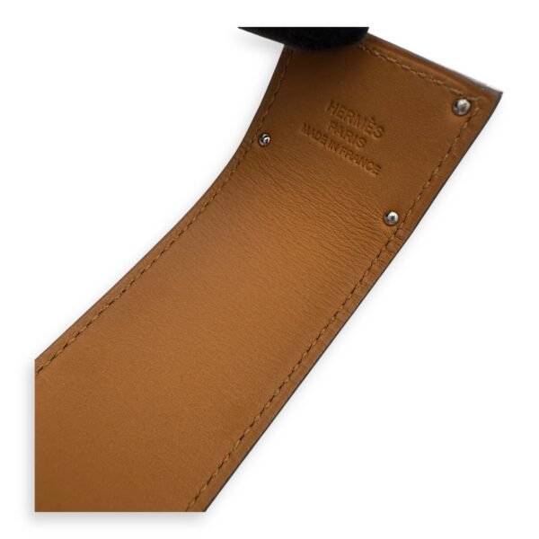 Kelly Dog Small Black in Calfskin, Palladium hardware - Image 5