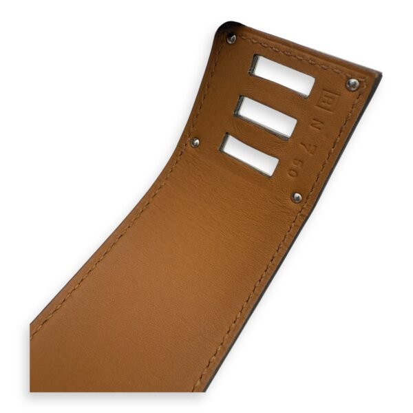 Kelly Dog Small Black in Calfskin, Palladium hardware - Image 6