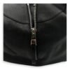 Hammock Medium Black Top Handle Bag in Calfskin, Silver hardware - Image 12