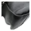 Hammock Medium Black Top Handle Bag in Calfskin, Silver hardware - Image 6