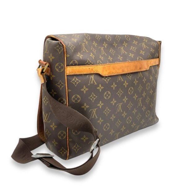 Abbesses Messenger bag in Monogram coated canvas, Gold Hardware - Image 4