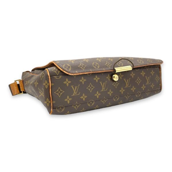 Abbesses Messenger bag in Monogram coated canvas, Gold Hardware - Image 5