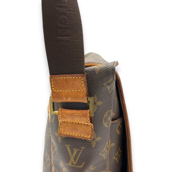 Abbesses Messenger bag in Monogram coated canvas, Gold Hardware - Image 8