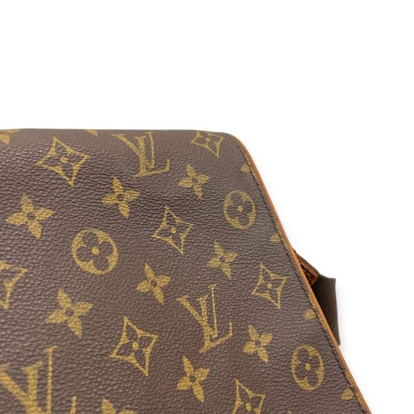 Abbesses Messenger bag in Monogram coated canvas, Gold Hardware - Image 9