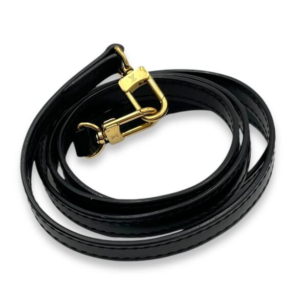 Alma BB Black Top Handle Bag in Calfskin, Gold hardware - Image 12