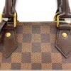 Alma BB Damier Ebene Top Handle Bag in Coated Canvas, Gold hardware - Image 7