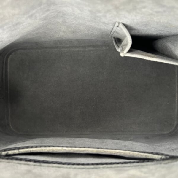 Alma PM Black Top Handle Bag in Epi Leather, Gold hardware - Image 10