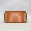 Alma PM Brown Top Handle Bag in Monogram Coated Canvas, Gold hardware - Image 5